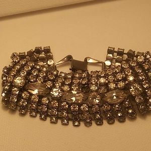 Vintage Glamour Rhinestone Bracelet